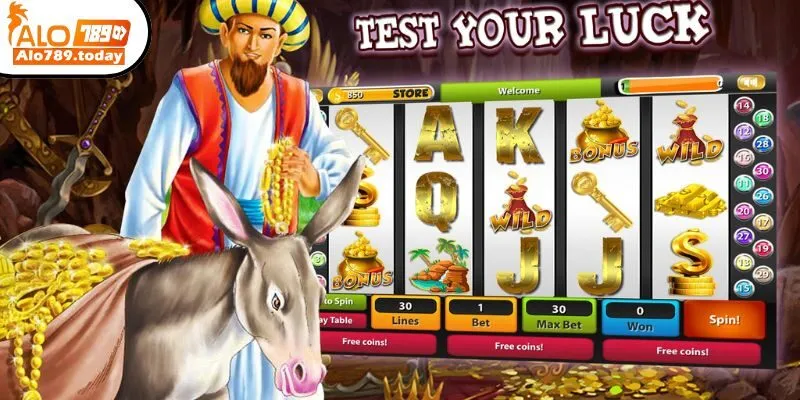 Hướng dẫn các bước trải nghiệm game nổ hũ Alibaba tại Alo789